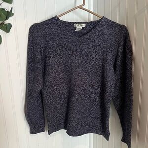 Orvis purple Knit Pullover